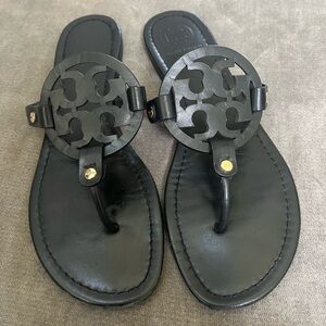 Tory Burch miller sandals.